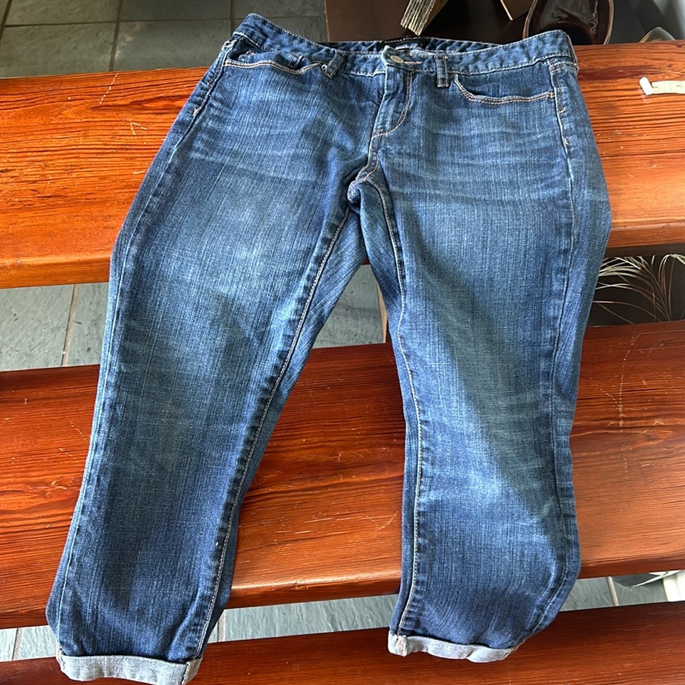 Banana Republic skinny fit cropped jeans